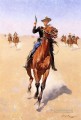 the trooper 1892 Frederic Remington Indiana cowboy